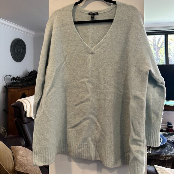 Baby Blue Eileen Fisher Sweater - Picture 1 of 5
